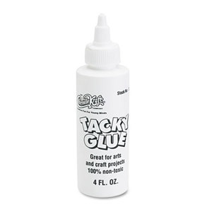 Kraft Tacky Glue, 4 oz, Liquid by THE CHENILLE KRAFT COMPANY