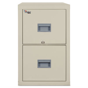 FireKing Security Group 2P1825CPA Patriot Insulated Two-Drawer Fire File, 17-3/4w x 25d x 27-3/4h, Parchment by FIRE KING INTERNATIONAL