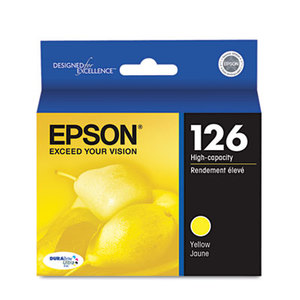 Epson Corporation T126420 T126420 (126) High-Yield Ink, Yellow by EPSON AMERICA, INC.