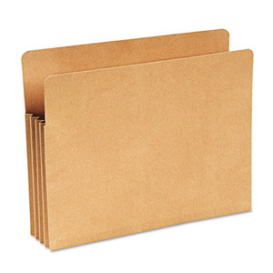 ACCO Brands Corporation WCC68RK Recycled File Pocket, Straight Cut, Letter, 3 1/2 Inch Expansion, Kraft by WILSON JONES CO.