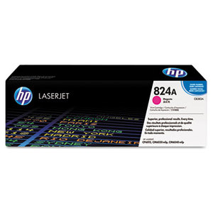 Hewlett-Packard CB383A HP 824A, (CB383A) Magenta Original LaserJet Toner Cartridge by HEWLETT PACKARD SUPPLIES