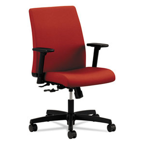 HON COMPANY HITL1.A.H.U.CU42.T.SB Ignition Series Low-Back Task Chair, Poppy Fabric Upholstery by HON COMPANY