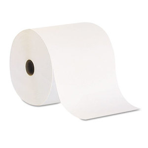 Nonperforated Paper Towel Rolls, 7 7/8 x 800ft, White, 6 Rolls/Carton by GEORGIA PACIFIC
