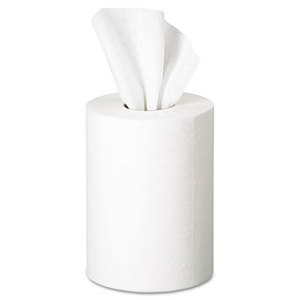 Premium Jr. Cap. Center-Pull Towel, 7.80" x 12", White, 275/Roll, 8 Rolls/Carton by GEORGIA PACIFIC