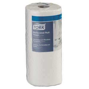 SCA TISSUE HB9201 Perforated Roll Towels, White, 11 x 6 3/4, 2-Ply, 120/Roll, 30 Rolls/Carton by SCA TISSUE