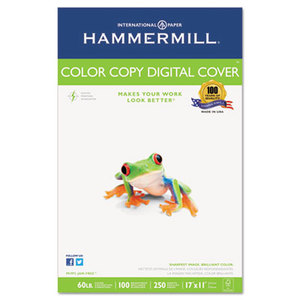 Hammermill 12255-6 Copier Digital Cover Stock, 60 lbs., 17 x 11, Photo White, 250 Sheets by HAMMERMILL/HP EVERYDAY PAPERS