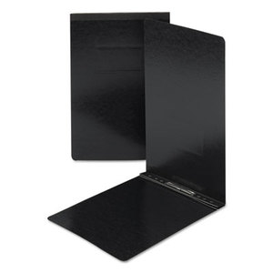 End Opening Pressboard Report Cover, Prong Fastener, Legal, Black by SMEAD MANUFACTURING CO.