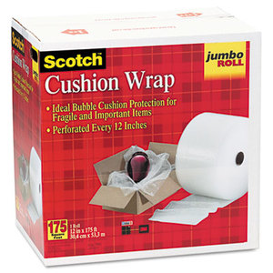 Recyclable Cushion Wrap, 12" x 175 ft. by 3M/COMMERCIAL TAPE DIV.