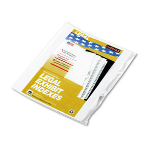 Kleer-Fax, Inc 91016 90000 Series Legal Exhibit Index Dividers, 1/25 Tab, Printed "16", 25/Pack by KLEER-FAX