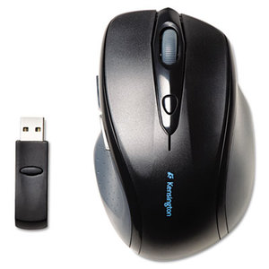 Pro Fit Full-Size Wireless Mouse, Right, Black by KENSINGTON