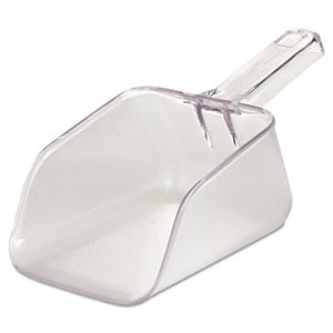 Bouncer Bar/Utility Scoop, 32oz, Clear by RUBBERMAID COMMERCIAL PROD.
