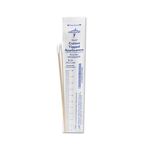 Medline Industries, Inc MDS202000 Cotton-Tipped Applicators, 6", 100 Applicators/Box by MEDLINE INDUSTRIES, INC.
