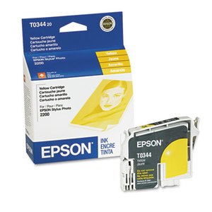 Epson Corporation T034420 T034420 Ink, 440 Page-Yield, Yellow by EPSON AMERICA, INC.