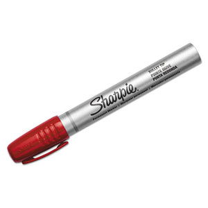 Sanford, L.P. 1794230 Pro Permanent Marker, Bullet Tip, Red, Open Stock, Dozen by SANFORD