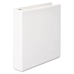 ACCO Brands Corporation W386-34WPP Basic D-Ring View Binder, 1 1/2" Cap, White by WILSON JONES CO.