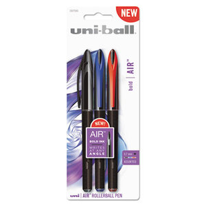 Sanford, L.P. 1927595 Air Rollerball Pen, 0.7 mm, Assorted Ink, 3/Pack by SANFORD