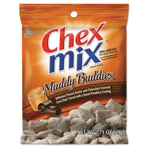 Chex Mix Muddy Buddies, 4.5oz Bag, 7 Bags/Pack by GENERAL MILLS