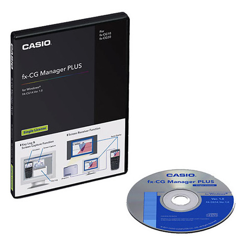 Casio Computer Co., Ltd FA-CG1BVER1.0-EJ FA-CG1B-V1.0 PRIZM (FX-CG10) Manager  Plus Software School License