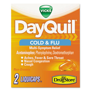 Procter & Gamble 97047 Cold & Flu Caplets, Daytime, Refill, 20 Two-Packs/Box by PROCTER & GAMBLE