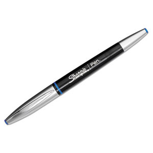 Sanford, L.P. 1758056 Grip Porous Point Stick Permanent Water Resistant Pen, Blue Ink, Fine by SANFORD