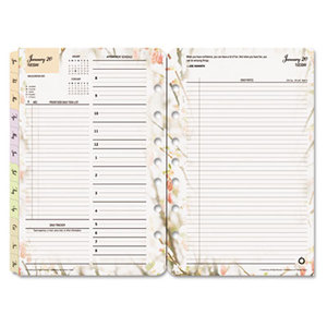 A. T. Cross Company 30392 Blooms Dated Daily Planner Refill, January-December, 5-1/2 x 8-1/2, 2016 by FRANKLIN COVEY