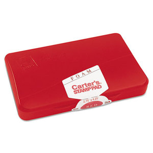 Avery 21371 Foam Stamp Pad, 4 1/4 x 2 3/4, Red by AVERY-DENNISON