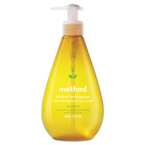 Method Products, Inc 81793901025 Kitchen Hand Wash, Lemongrass, 18oz Pump Bottle by METHOD PRODUCTS INC.