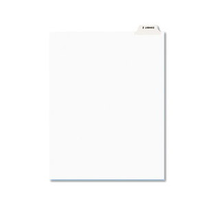 Avery 12399 Avery-Style Preprinted Legal Bottom Tab Dividers, Exhibit Z, Letter, 25/Pack by AVERY-DENNISON