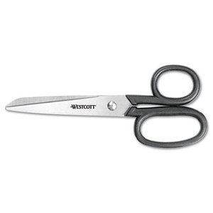 Kleencut Shears, Left/Right Hand, 6" Long, Black by ACME UNITED CORPORATION