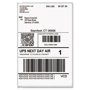 DYMO 1744907 LabelWriter Shipping Labels, 4 x 6, White, 200/Roll by DYMO