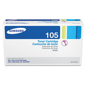 Samsung MLT-D105S MLTD105S Toner, 1,500 Page Yield, Black by SAMSUNG ELECTRONICS AMERICA, INC.