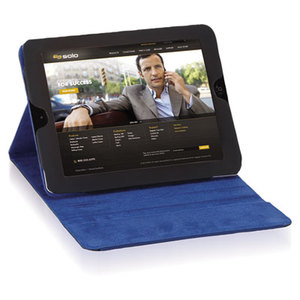 UNITED STATES LUGGAGE TCC222-4/20 Active Tablet Case for iPad, iPad 2, 3, 4, Black/Blue by UNITED STATES LUGGAGE