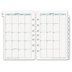 A. T. Cross Company 35399-12 Original Dated Monthly Planner Refill, January-December, 5-1/2 x 8-1/2, 2016 by FRANKLIN COVEY