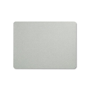 Quartet 7684G Oval Office Fabric Bulletin Board, 48 x 36, Gray by QUARTET MFG.