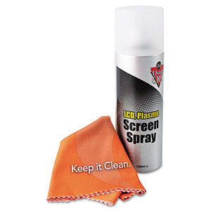Laptop Computer Cleaning Kit, 200mL Spray/Microfiber Cloth by FALCON SAFETY