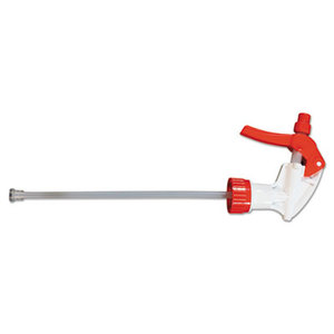 IMPACT PRODUCTS, LLC 5906 Trigger Sprayer, For 32oz Bottles, 9 7/8" Tube, White/Red by IMPACT PRODUCTS, LLC