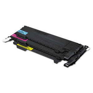 Samsung CLT-P407C CLTP407C Toner, Black, Cyan, Magenta, Yellow, 4/Box by SAMSUNG ELECTRONICS AMERICA, INC.