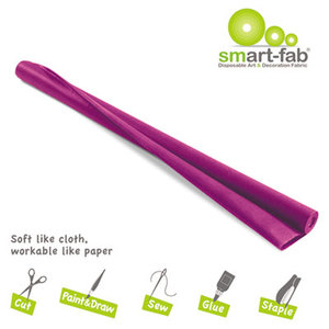 Smart-Fab 1U384804043 Smart Fab Disposable Fabric, 48 x 40 roll, Dark Purple by SMART-FAB INC