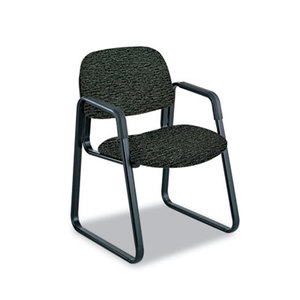 Cava Urth Collection Sled Base Guest Chair, Black by SAFCO PRODUCTS