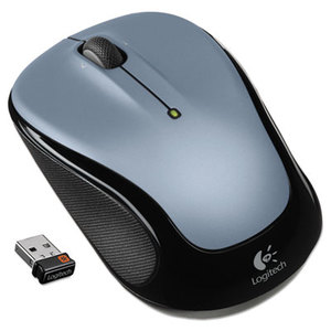 M325 Wireless Mouse, Right/Left, Silver by LOGITECH, INC.
