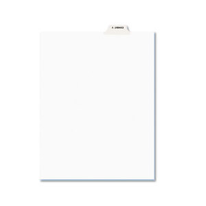 Avery 12395 Avery-Style Preprinted Legal Bottom Tab Dividers, Exhibit V, Letter, 25/Pack by AVERY-DENNISON