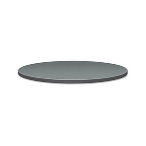 HON COMPANY 1322A9S Self-Edge Round Hospitality Table Top, 42" Dia., Steel Mesh/Charcoal by HON COMPANY