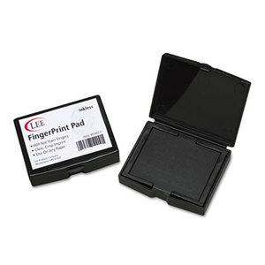 LEE PRODUCTS COMPANY 03027 Inkless Fingerprint Pad, 2 1/4 x 1 3/4, Black by LEE PRODUCTS COMPANY