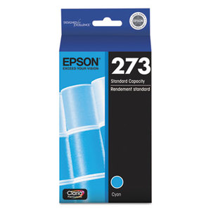 Epson Corporation T273220 T273220 (T-273) Claria Ink, 300 Page-Yield, Cyan by EPSON AMERICA, INC.