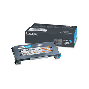 Lexmark International, Inc C500H2CG C500H2CG Toner, 3000 Page-Yield, Cyan by LEXMARK INT'L, INC.