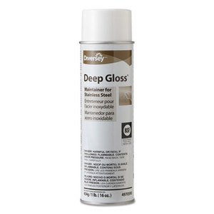 Diversey, Inc DRK 4970590 Deep Gloss Stainless Steel Maintainer, 16oz Aerosol, 12/Carton by DIVERSEY