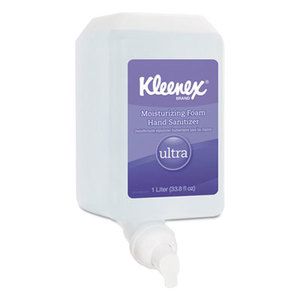 Ultra Moisturizing Foam Hand Sanitizer, 1,000 ml, Clear, 6/Carton by KIMBERLY CLARK