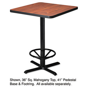 Hospitality Table "X" Pedestal Base, 41" High, Black by MAYLINE COMPANY