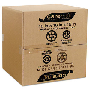 Shurtech Brands, LLC 1143585 100% Recycled Mailing Storage Box, Letter/Legal, Brown, 12/Pack by SHURTECH