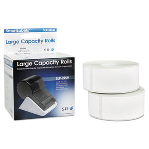 Seiko Instruments USA, Inc SLP-2RLH Self-Adhesive Address Labels, 1-1/8 x 3-1/2, White, 520/Box by SEIKO INSTRUMENTS USA, INC.